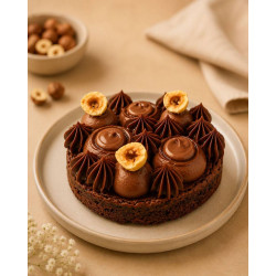 Brownie With Mocha & Hazelnut