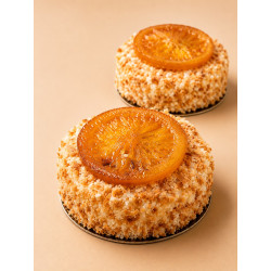 Orange lamington